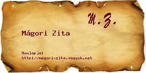 Mágori Zita névjegykártya